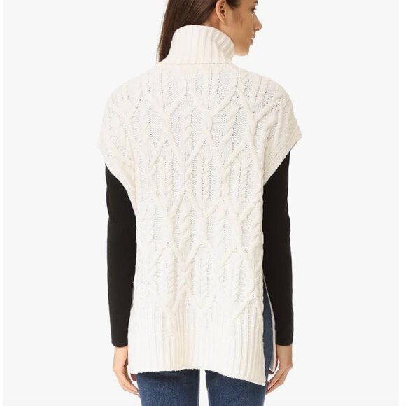 Theory Cable Knit Turtleneck Vest - Brand New! - Picture 2 of 8